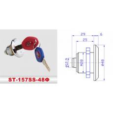 ST-157SS-48Φ 險箱鎖、防盜鎖、通道鎖
