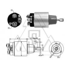 起動機電磁開關(guān)6-004-AS1-001