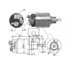 起動機電磁開關(guān)0-331-303-164 ZF 3-775