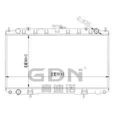 GDN.6.NI.016M-23 尼桑 鋁質(zhì)散熱器