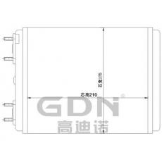 GDN.7.LA.010H-40 拉達 暖風機水箱