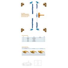 OTA-LD006 假中挺對(duì)開(kāi)窗系統(tǒng)(適用C20) 門(mén)窗配件